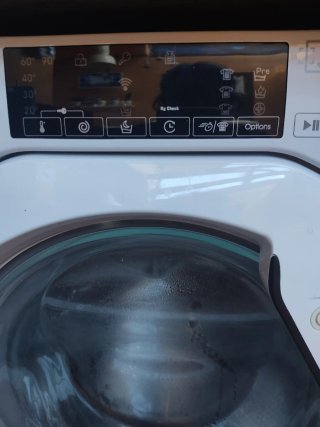 Lavadora Candy integrable averiada , 9 kg, wifi