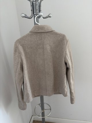 Abrigo Zara Beige Talla S