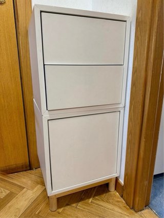 Mueble IKEA EKET 2 módulos con patas