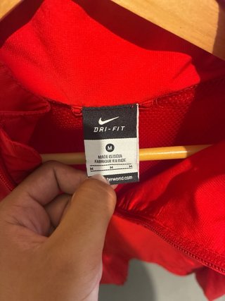 Felpa Nike TG Offenau vintage rossa