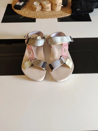 Sandalias Zara Talla 35 Multicolor