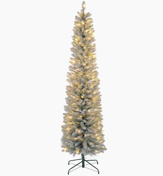 Árbol Navidad Artificial Nevado 210cm LED