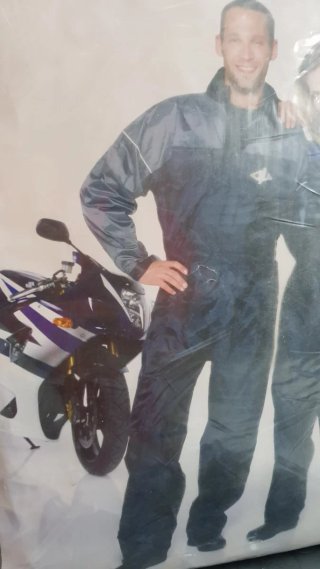 Traje de moto unisex para lluvia