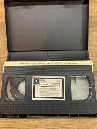 Cinta VHS Cazafantasmas Impecable