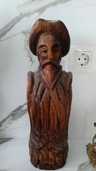 Escultura madera Don Quijote
