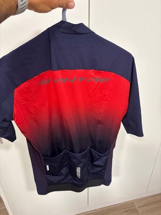 Maillot ciclismo shimano/ S-PHYRE rojo/azul