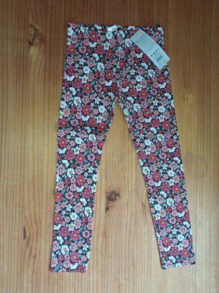 Pantalón Malla Infantil Flores 122cm