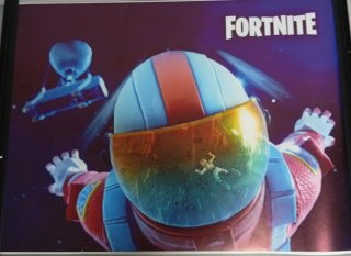 Póster Fortnite Espacial