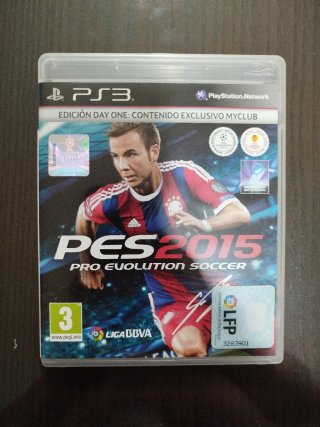 Juego PS3 PES 2015 Pro Evolution Soccer