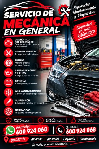 Servicio de mecánica en general