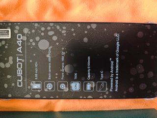Cubot A40 6.88 HD+ 48MP Cámara 5100mAh