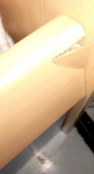 Litera madera y metal con cajones