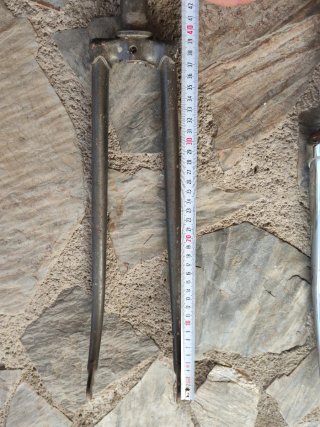 Horquillas delanteras  antiguas.