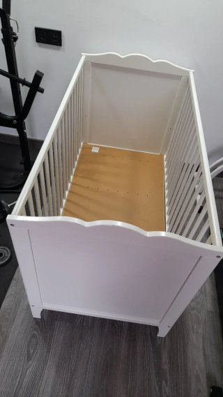 Cuna HENSVIK IKEA Blanca