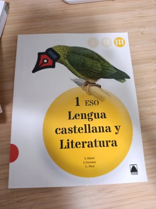 Lengua castellana y literatura, 1 ESO