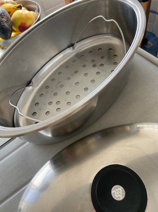Vaporera + olla ovalada