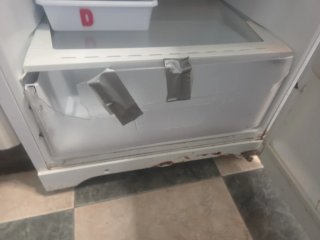 Nevera combi blanca