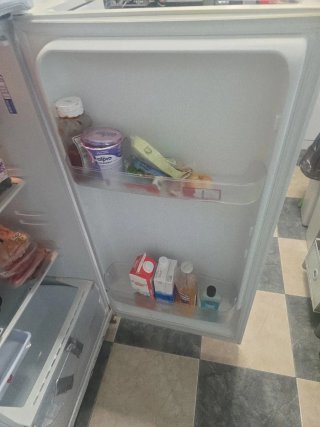 Nevera combi blanca
