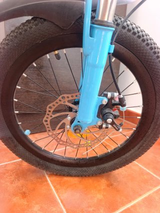 Bicicleta infantil azul