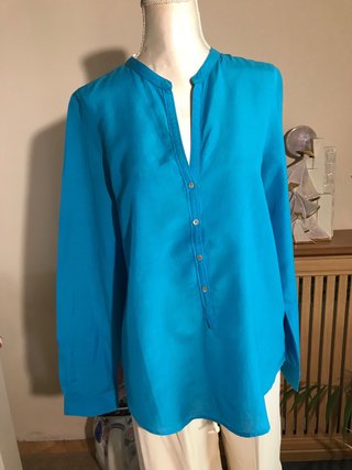 Blusón Turquesa Talla L