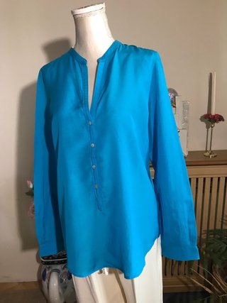 Blusón Turquesa Talla L