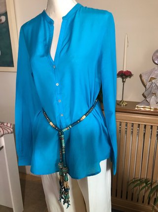 Blusón Turquesa Talla L