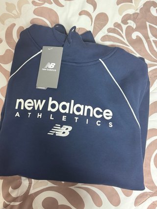 Sudadera New Balance Oversized Azul