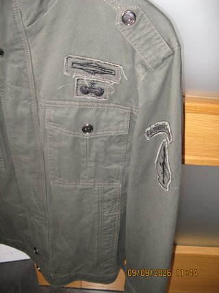 Cazadora Unisex Talla L Verde Militar