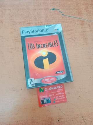 JUEGO PS2 DISNEY PIXAR LOS INCREÍBLES