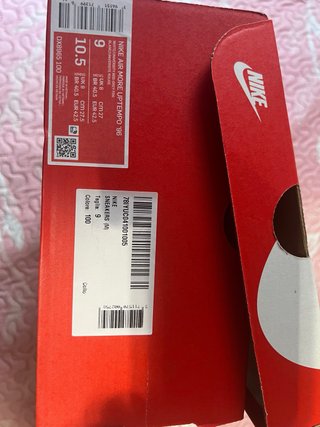 Nike Air More Uptempo 96 Bianco e Rosso