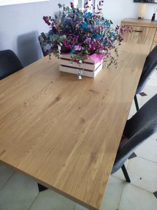 Mesa comedor madera y 4 sillas comedor