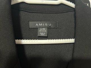 Vestido AMISU Negro Talla M