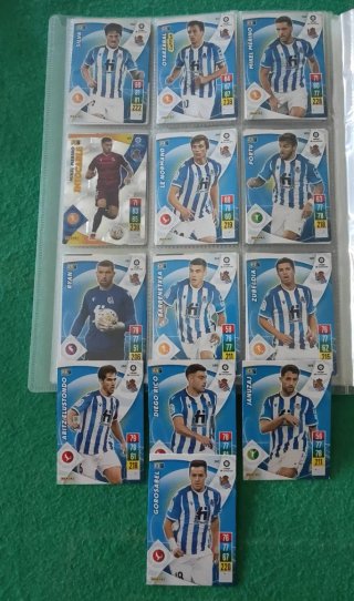 Lote Real Sociedad Adrenalyn XL 21-22 Panini