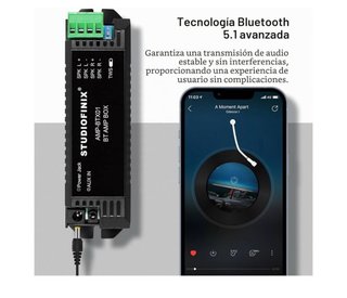 Amplificador Bluetooth STUDIOFINIX AMP-BTX01
