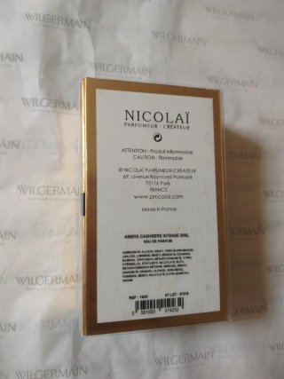 Nicolai Ambre Cashmere Intense Eau de Parfum 30ml