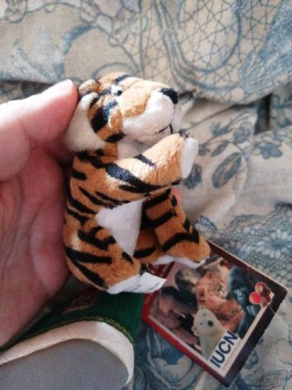 Portachiavi Tigre Peluche IUCN Red List