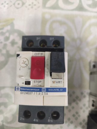 Guardamotor Telemecanique GV2ME07 1.6-2.5A