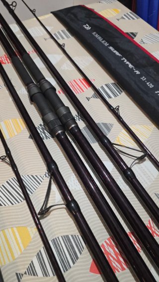 CAÑAS DAIWA EMBLEM SURF TYPE-R 33-420 TUBULAR