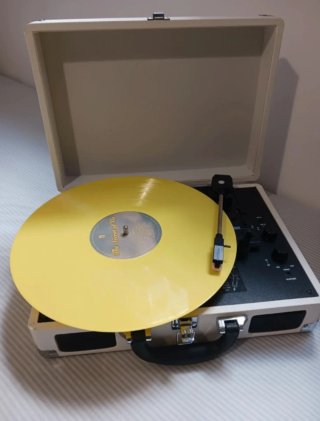 Tocadiscos Maleta Blanco