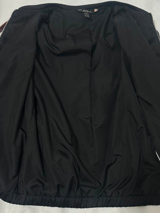 Bomber Zara nero con volant (ruches) tg XS