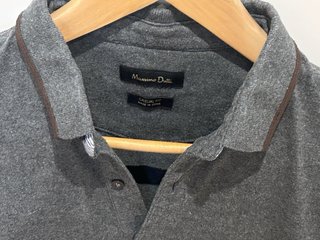 Polo Massimo Dutti gris M