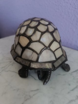 Lámpara Tortuga Tiffany Mosaico Cristal