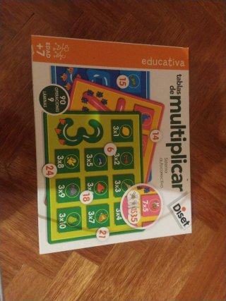 Tablas de Multiplicar Educativa Diset +7