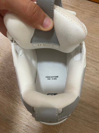 LV Skate bianche e grigie taglia 42