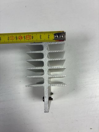 Disipadores radiadores de calor de aluminio.
