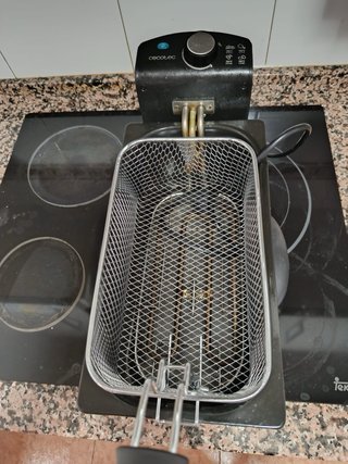 Freidora Cecotec 3L - Buen funcionamiento