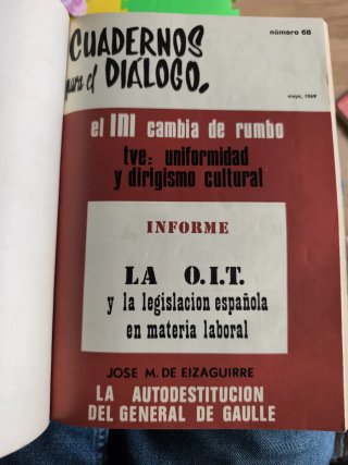 Revistas antiguas Políticas, Progresismo