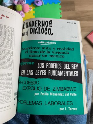 Revistas antiguas Políticas, Progresismo