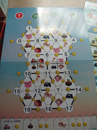 Operación Granja juego de mesa