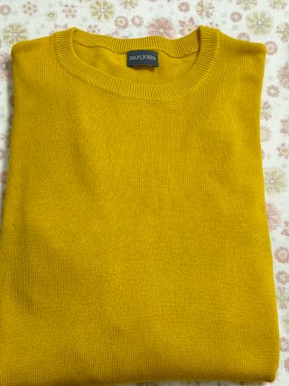 DAN JOHN Maglione Giallo XL
